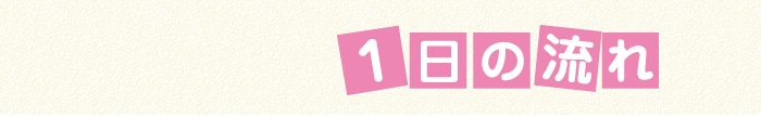 1日の流れ
